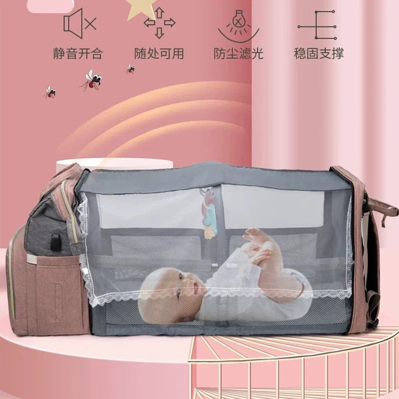 Multi-Functional Baby Backpack Crib™